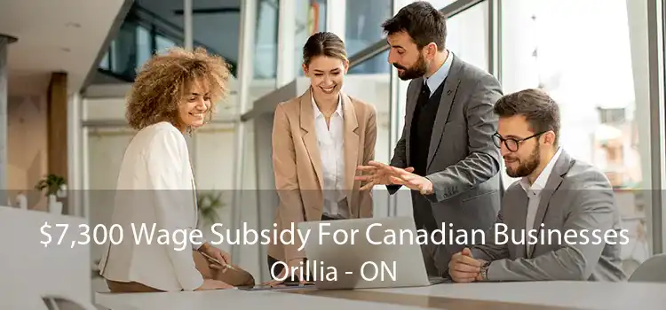 $7,300 Wage Subsidy For Canadian Businesses Orillia - ON